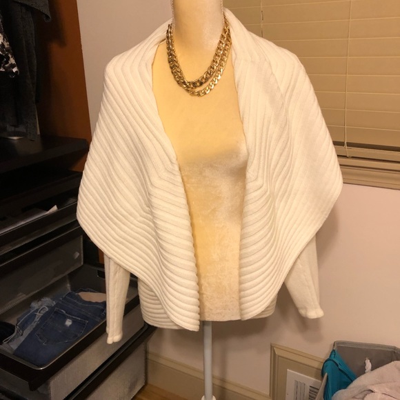 Alfani sweater white NWOT Size Medium - Picture 3 of 4